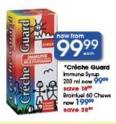 Creche Guard Immune Syrup-200ml Each