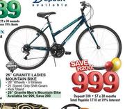 Huffy 26" Granite Ladies Mountain Bike