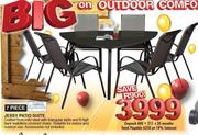 House & Home Intenational Exclusively 7 Piece Jessy Patio Suite