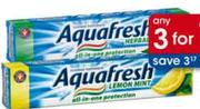 Aquafresh Toothpaste -3x100ml
