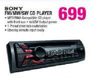Sony FM/MW/SW CD Player