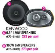Kenwood 6 x 9 Speakers-300W(KFC-66930)-Per Pair