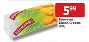 Baumann's Lemon Creams-200g 