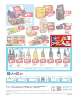 Pick n Pay Western Cape: Low Prices All Taken Care Of (9 Apr - 21 Apr 2013), page 8