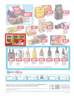 Pick n Pay Western Cape: Low Prices All Taken Care Of (9 Apr - 21 Apr 2013), page 8