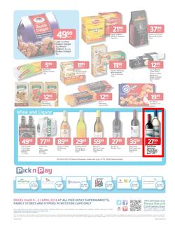 Pick n Pay Western Cape: Low Prices All Taken Care Of (9 Apr - 21 Apr 2013), page 8