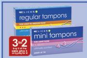 Clicks 16 Tampons Regular-Per Pack
