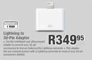 Apple Lightning To 30-Pin Adapter