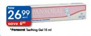Pansoral Toothing Gel-15ml Each