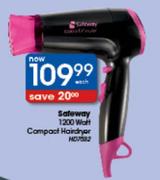 Safeway HD7582 1200W Compact Hairdryer Each