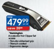 Remington Accelerator Hair Clipper Set-Per Set