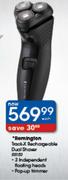 Remington Track-X Rechargeble Dual Shaver Each