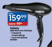 Safeway 2000W Lonio Hairdryer Each