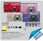 Nikon Coolpix S6150 Digital Camera-Each