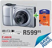 Canon Powershot A810 Camera 