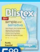 Blistex Simple And Sensitive-Each