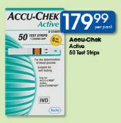 Accu-Chek Active Test Strips-50's Per Pack