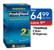 Probiflora 2 Strain Vegecaps-30's Per Pack