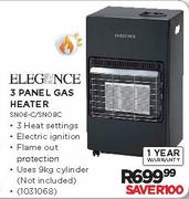 Elegance 3 Panel Gas Heater (SN06-C/SNO8C)