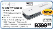 Whizzy Wireless 3G Router
