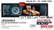 Sansui Car Entertainment System (SF351R)
