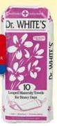 Dr.White's 10 Maternity Pads-Per pack