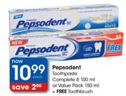Pepsodent Value Pack - 150ml Each