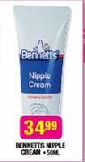Bennetts Nipple Cream-50ml