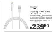 Lightning To USB Cable
