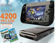 Nintendo WII-U Black Premium & Nintendoland(WII-U)