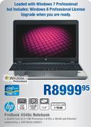 HP Probook 4540s Notebook i3