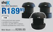 Shox Duo Mini Speakers