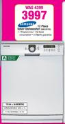 Samsung Silver Dishwasher 12 Place(DMS300TRs)