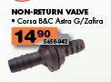 Non Return Valve Suitable For Corsa B&C, Astra G/Zafira