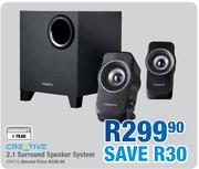 Creative 2.1 Surround Speaker System