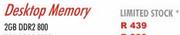 Desktop Memory 2GB DDR2 800