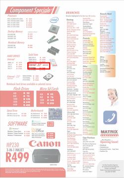 Matrix Warehouse Computers : October Specials (4 Oct - 31 Oct 2013), page 8