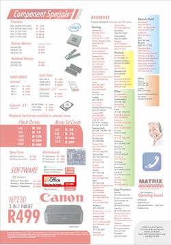 Matrix Warehouse Computers : October Specials (4 Oct - 31 Oct 2013), page 8