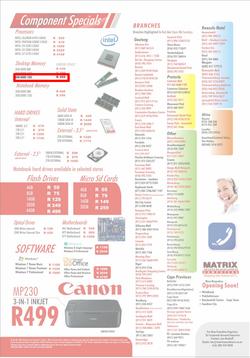 Matrix Warehouse Computers : October Specials (4 Oct - 31 Oct 2013), page 8