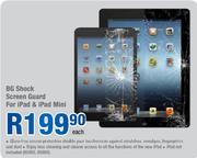 BG Shock Screen Guard For iPad & iPad Mini-Each