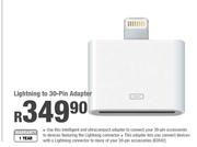 Lightning To 30-Pin Adapter-Each