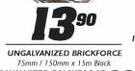 Ungalvanized-Brickforce-75mm/150mmx15m Black