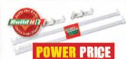 Build It Double Curtain Track 1.5m