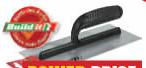 Build It Plastering Trowel With Plastic Handle 6mm 280mm