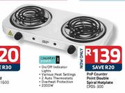 PnP Counter Point Double Spiral Hotplate (CPDS-300)
