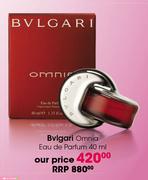 Bvlgari Omnia Eau De Parfum-40ml