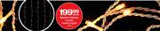 Santa's Choice Curtain Chasing Lights-160's Per Pack