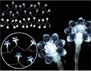 Santa's Choice Battery-Operated LED Lights Stars-20's Per Pack