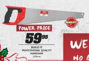 Build It Professional Quality Handsaw-500mm