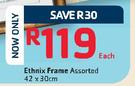 Ethnix Frame Assorted-42x30cm Each